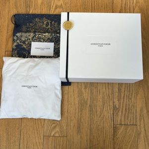 Christian Dior Box, Pillow & Sack